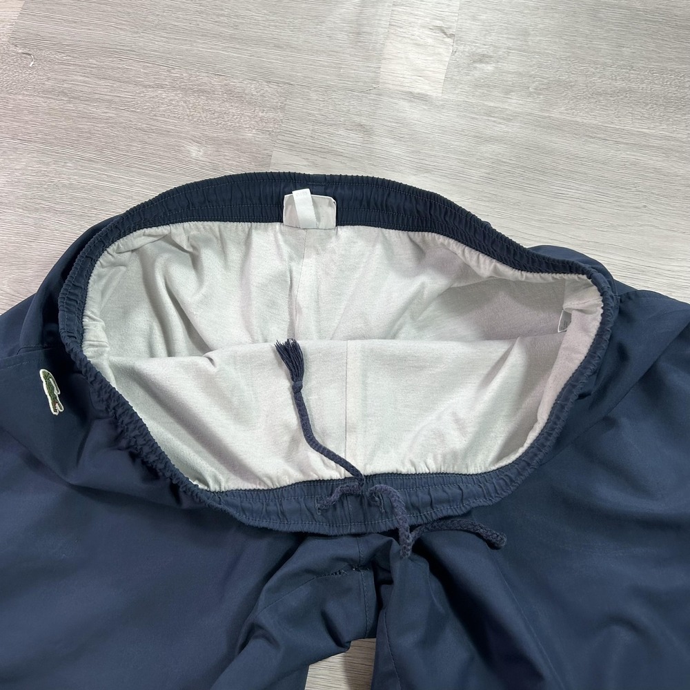 Lacoste Sport Track Pants Mens XL Blue Elastic Waist Zip Hem Athletic 5271-PE - Picture 8 of 16